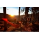 Ticket To The Moon Lightest Pro Hammock (Recycled), Orange