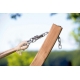 Set natura Macramé – Tonga natura Hammock + Kronos Stand